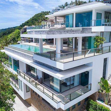 Villa One - New Luxury Sea View Villa Pantai Chaweng Luaran gambar